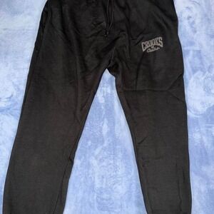 Crooks & Castles black joggers men Size XXL